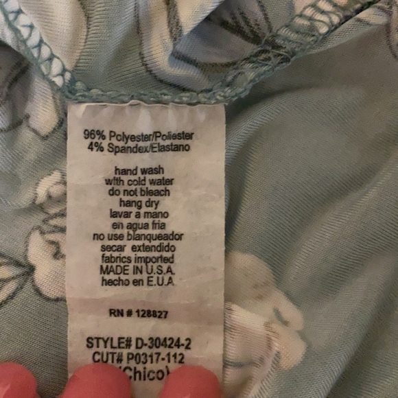 Molly Green Floral Dress - Picture 3 of 3